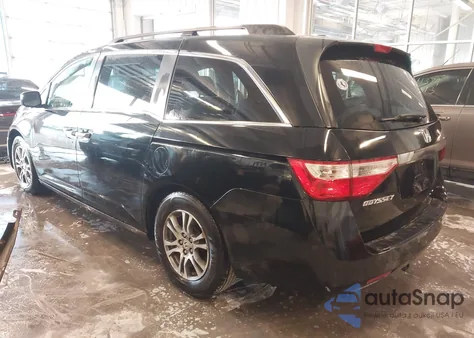 2011 Honda Odyssey Ex-L z USA, uszkodzony, nr VIN 5FNRL5H69BB072291